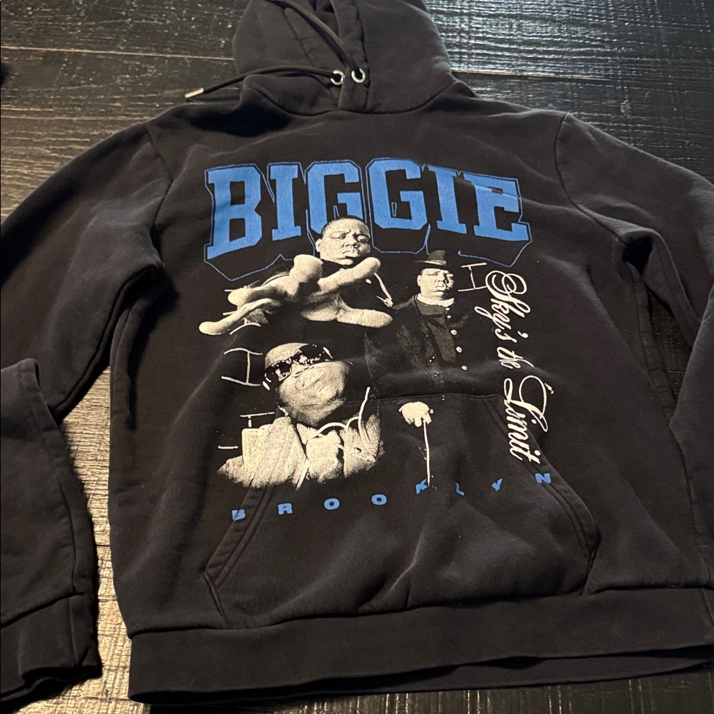 Men’s Black Graphic Hoodie